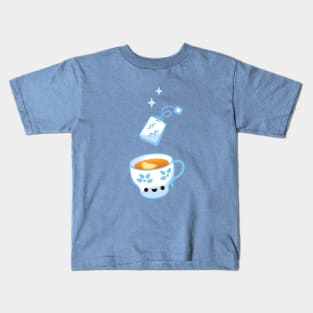 Cute english tea Kids T-Shirt